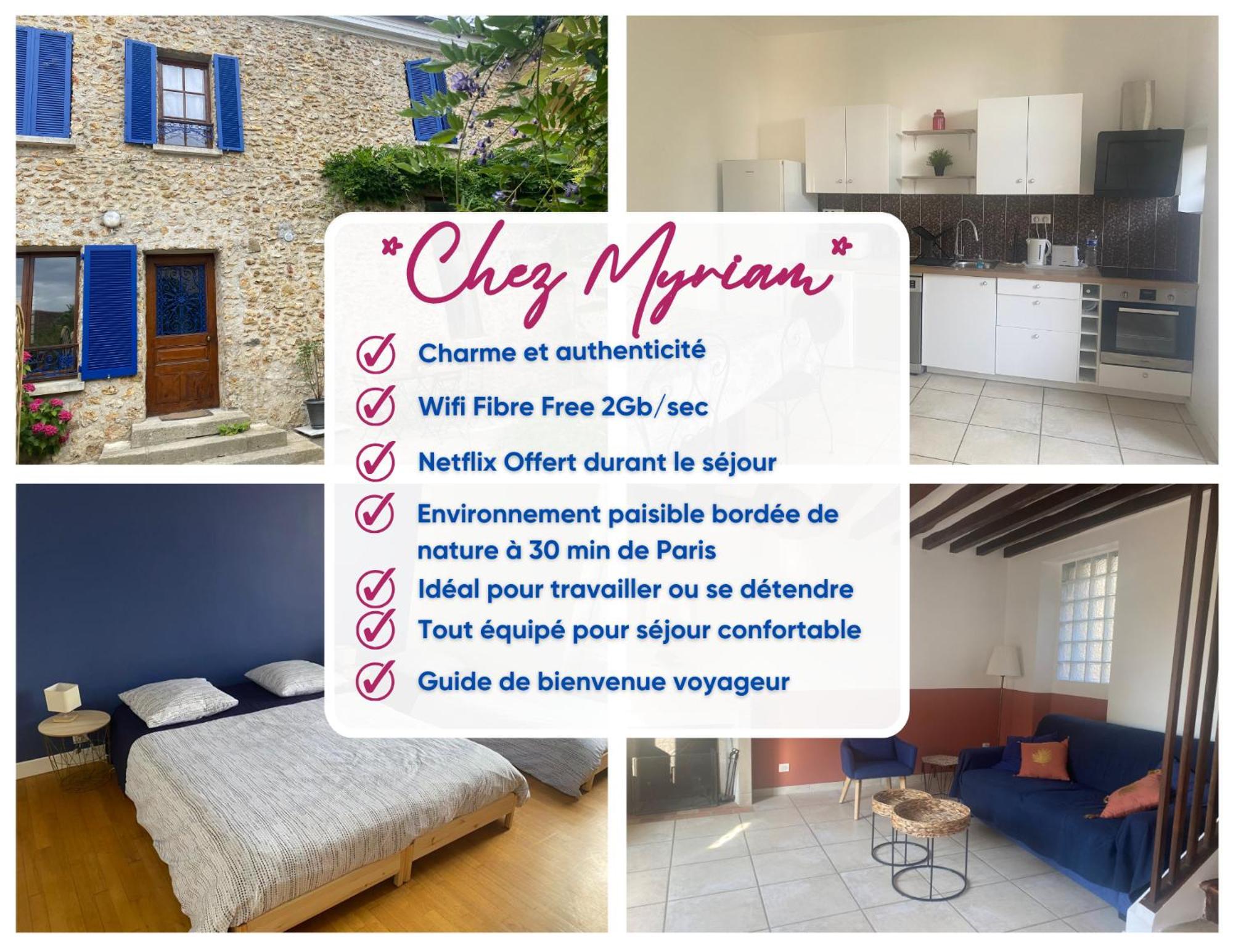 Vila Chez Myriam Orgeval  Exteriér fotografie